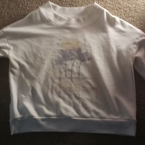White sweater  women's Medium super cute